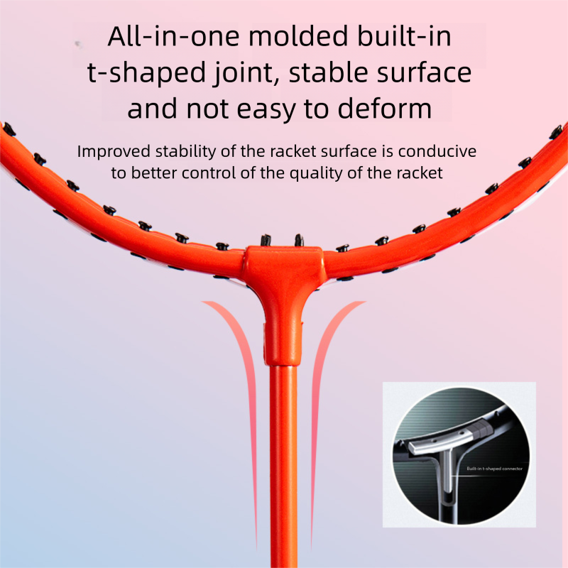 Original Badminton-Doppelschläger von Source Factory – strapazierfähig, hochelastisch, für Erwachsene, 2-teilig, in verschiedenen Farben erhältlich._voghion.com