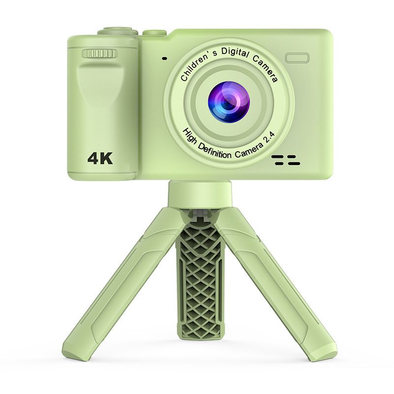 【High Quality】 New Digital Children's Camera HD Photo And Video Recording Stand Birthday Gift Toy_voghion.com