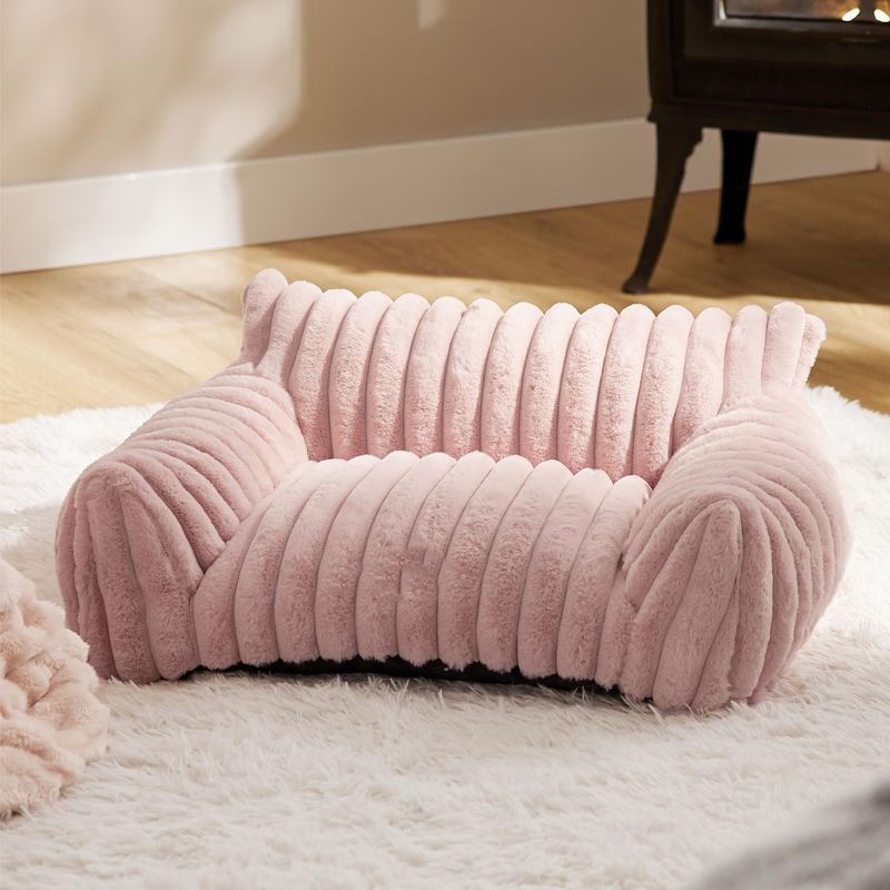 Supplies Dog Cat All-Season Warm Plush Pet Bed_voghion.com