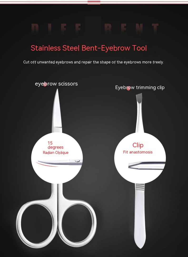 Trimming Knife Set, Household Stainless Steel Ear Spoon, Pliers, Repair Tools, Foot and Nail Clips, Single German_voghion.com
