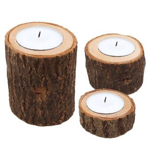 Valentine's Day Creative Love Wooden Candle Cup Dining Table Romantic Decorations Home Party Tea Candle Holder_voghion.com
