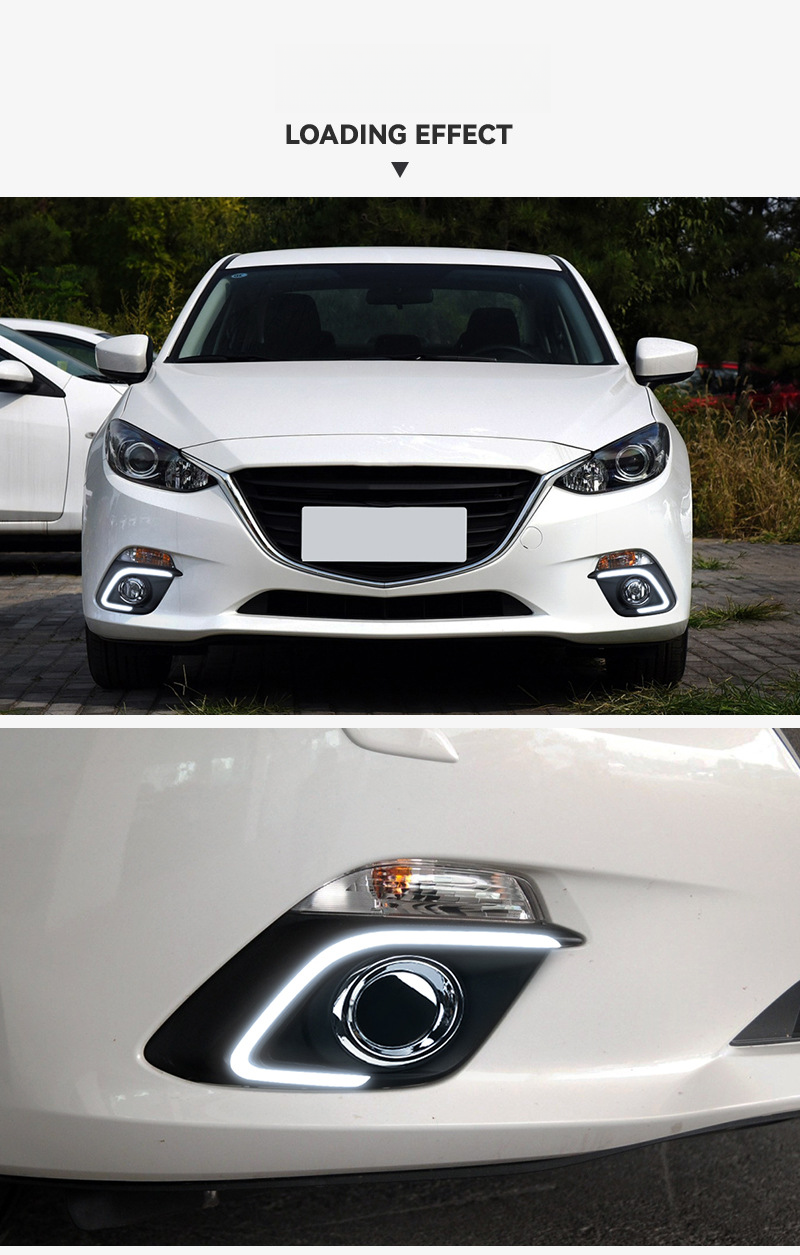Suitable For Mazda 2014-2016 Axela Daytime Running Lights Fog Light Position_voghion.com