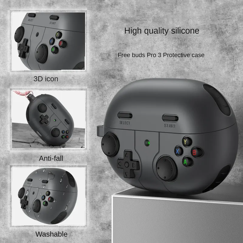 Custodia per auricolari Huawei Freebuds Pro 3 Custodia protettiva Custodia in silicone per console da gioco all-inclusive_voghion.com