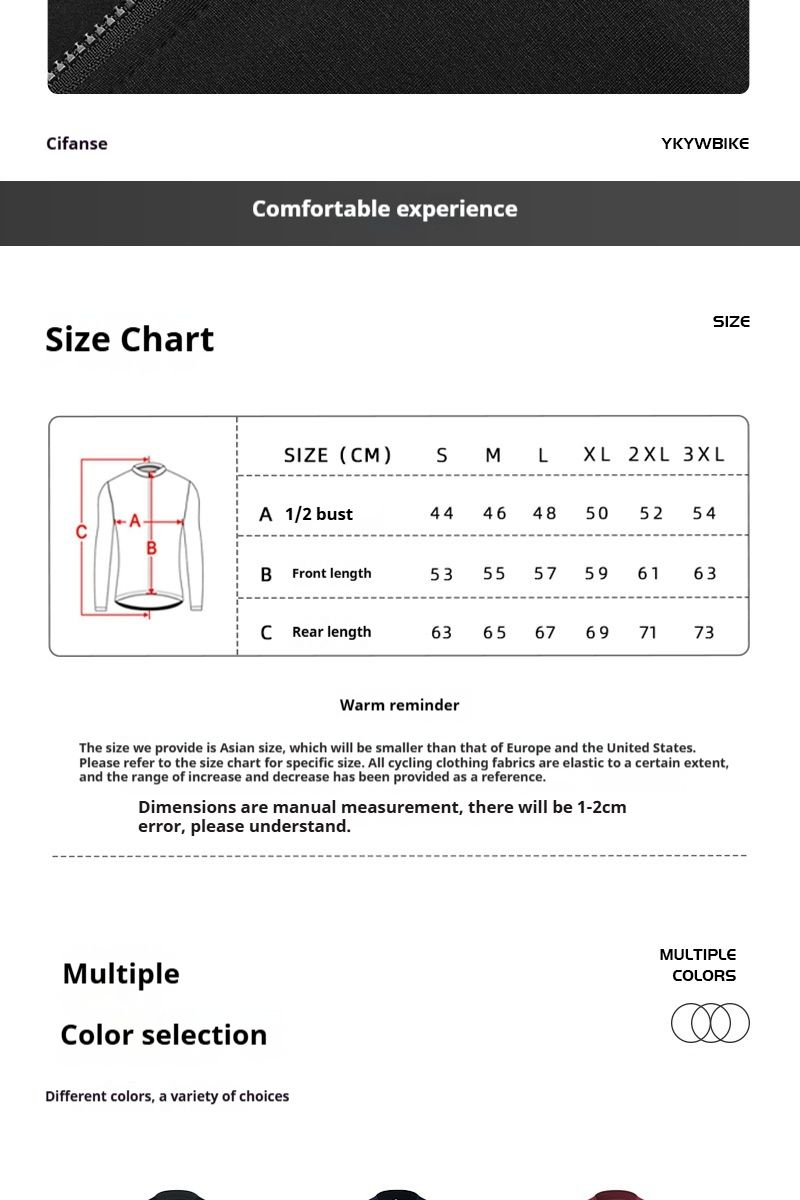 Sports autumn and winter new fleece riding clothes long sleeved mountain bike equipment with fleece warm riding clothes_voghion.com