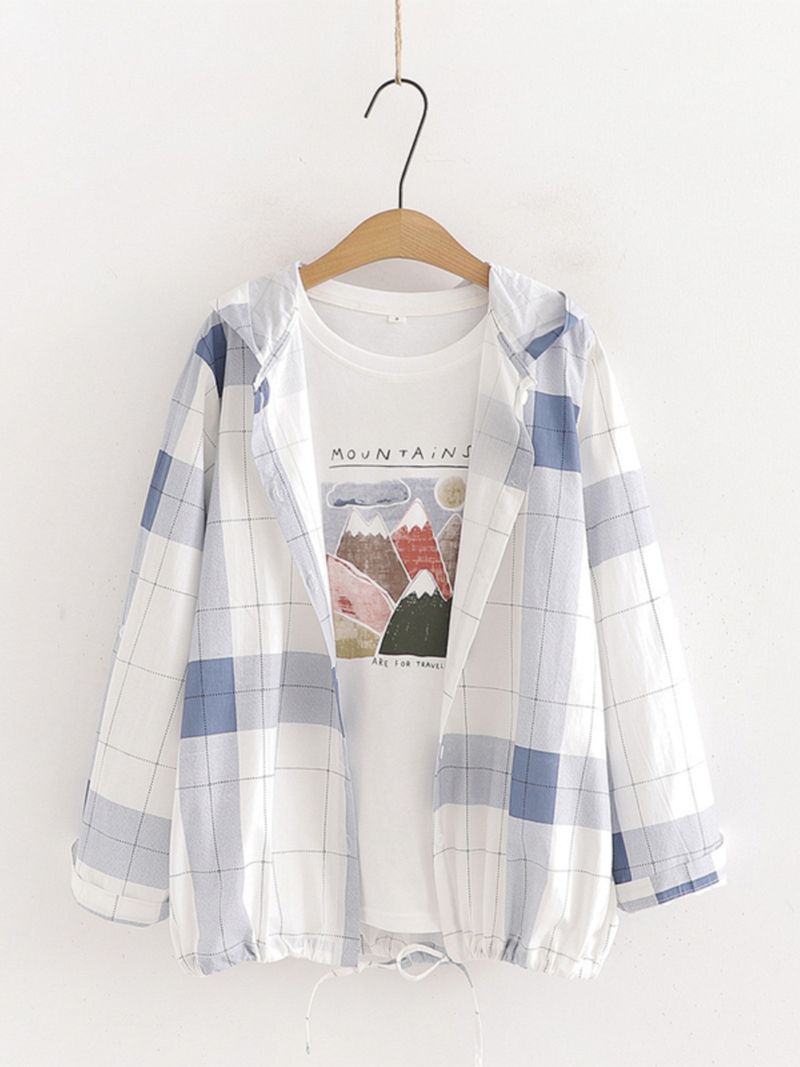 Plaid in cotone e arte giapponese di grandi dimensioni per donna_voghion.com