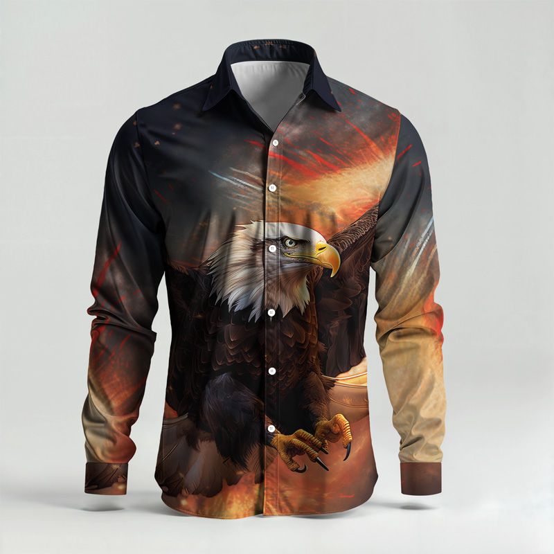 2025 Spring/Summer Printed Simple Two Piece Set For Men, Lightweight Party, Long Sleeve Suit, Fashionable Design, Breathable Fab_voghion.com