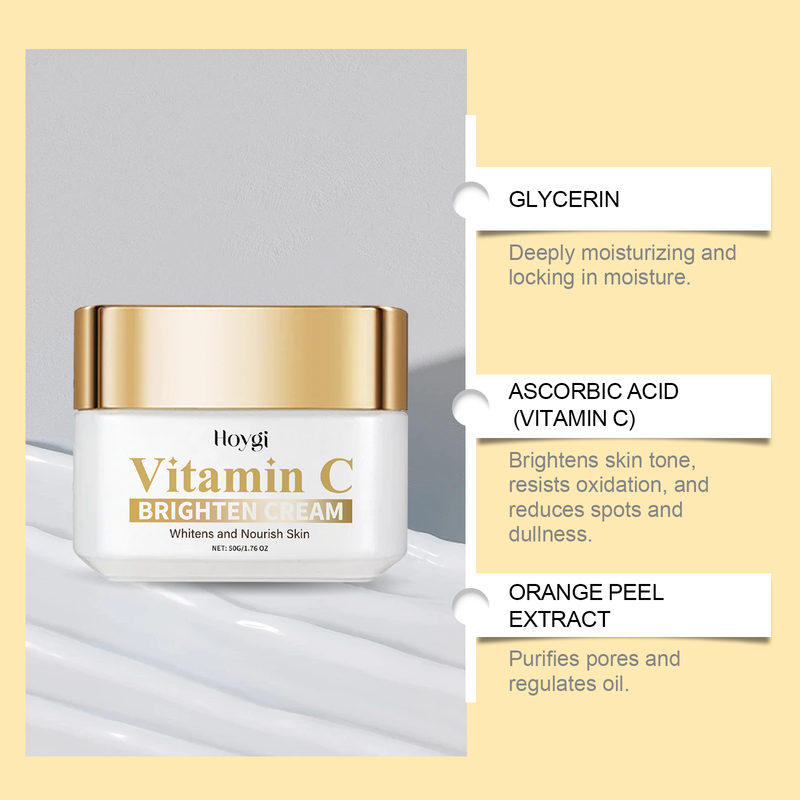 Hoygi Vitamin C Cream Gentle Facial Moisturizing And Moisturizing Skin Moisturizing Cream_voghion.com