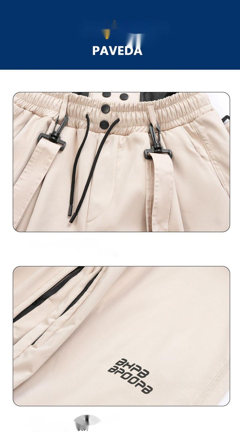Northeast Fleece-gefüttertes Snowboard für Männer und Frauen, winddicht, wasserdicht, warm, locker, atmungsaktiv, doppelt im Freien_voghion.com