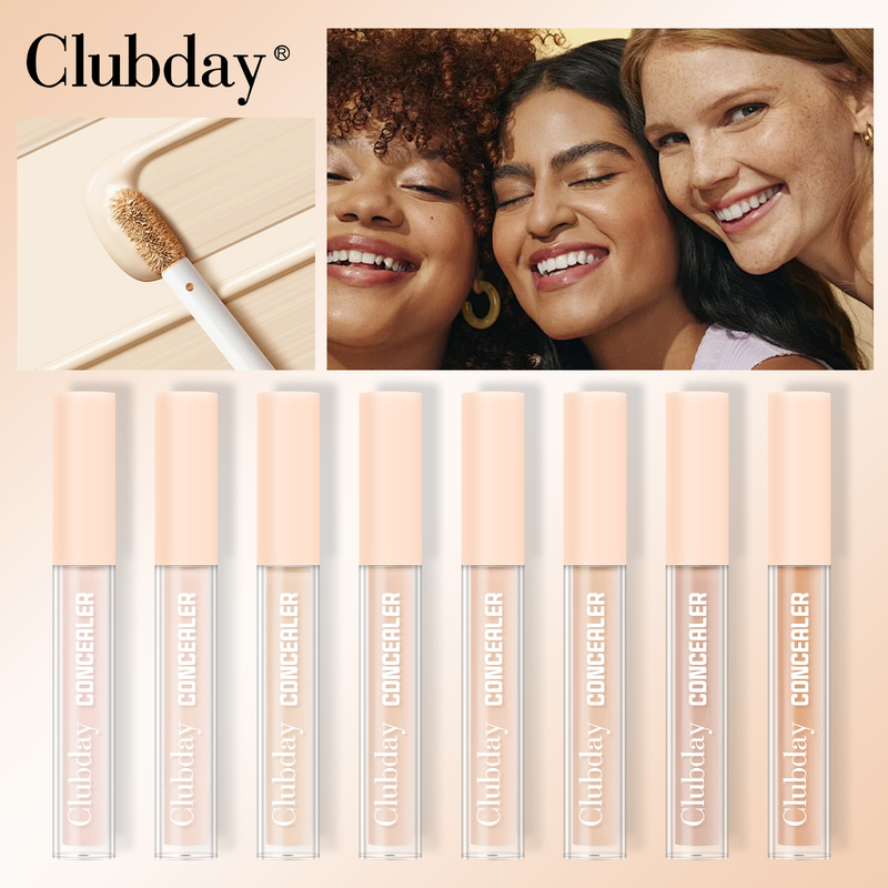 Kleurrijke make-up acne print cover acht kleuren waterdichte en langdurige gezichtsreparatie zwarte oog concealer_voghion.com