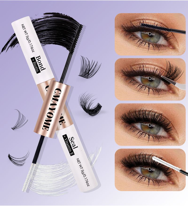 Uroda Zdrowie DIY Segmentowane Pojedyncze Kępki Włosów 484 Kępki Sztuczne Rzęsy 10-16mm Rzęsy Krzywa D_voghion.com