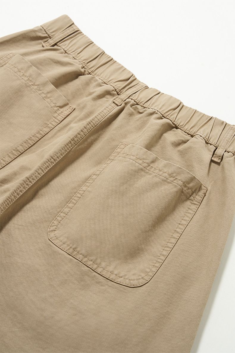 Dekonstruierte Cargohose für Herren – Retro-Streetwear, 100 % Baumwolle, weites Bein & asymmetrischer Schnitt (Schwarz/Khaki/Oliv, S-XL)_voghion.com