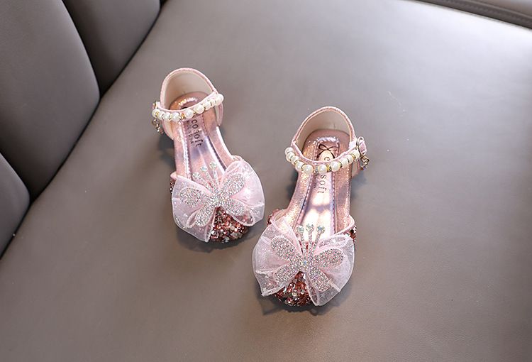 Neu Dame Baby Mädchen Mädchen Prinzessin Diamant Einzelnen Schuh Schuhe Dance_voghion.com