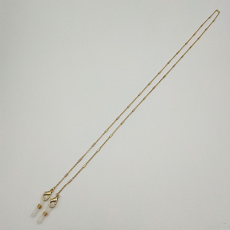 Bead Series Trendy Dual-use Mask Glasses 63 Hanging Metal Chain Pearl_voghion.com