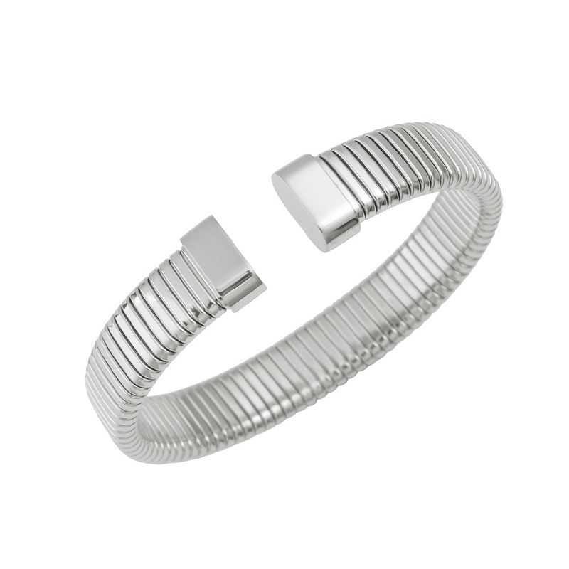 Damen Schmuckset Mode Offene Armbänder Personalisierte Breite Version Schlichter Ringkragen Punk Stil Schmuckset Weiblich_voghion.com