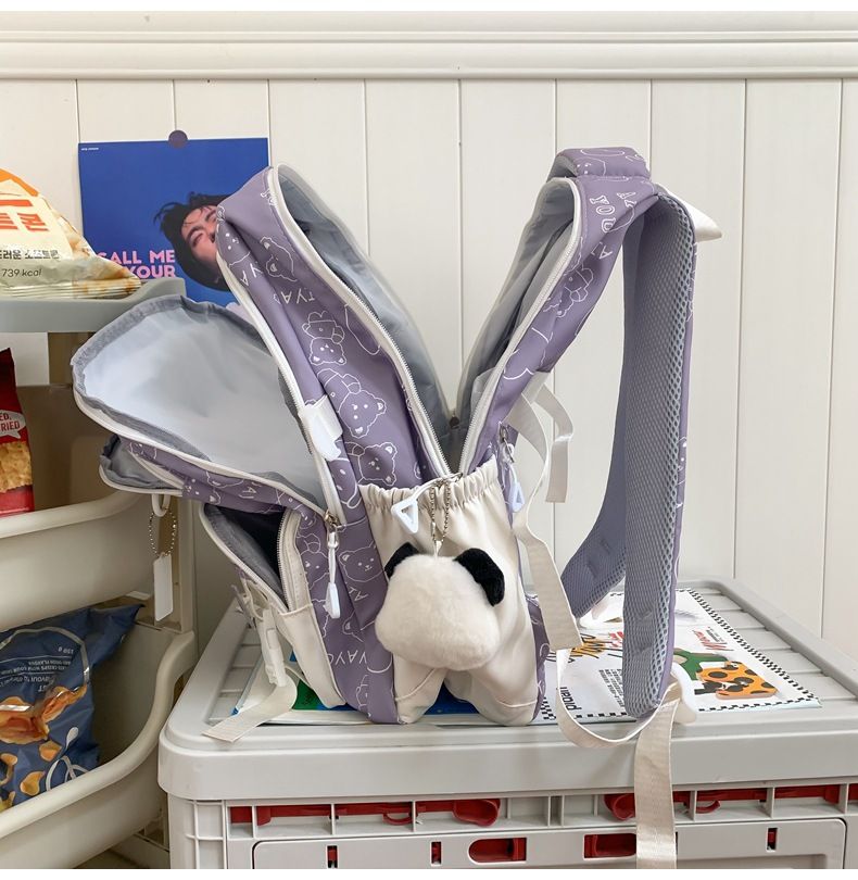 2024 New Space Crowd College Style Backpack, Junior and Senior High School Student Casual Backpack_voghion.com