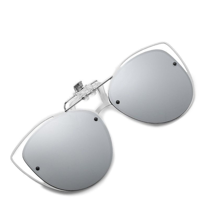2025 Polarisierte Unisex-Sonnenbrille mit Sehstärke für Tag- und Nachtsichtgläser mit doppeltem Verwendungszweck, Katzenaugenbrille zum Aufstecken_voghion.com