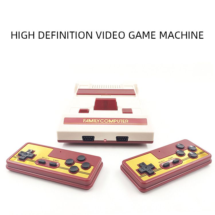 Console di gioco retrò wireless HB-102 con doppio controller 2.4G, uscita HDMI, Plug & Play per giochi classici FC/NES_voghion.com