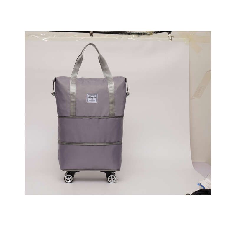 Universal-Rad Großraum-Nass- und Trockentrenn-Erweiterungstasche, Falttasche, Mit Rädern Reisetasche Umhängetasche_voghion.com