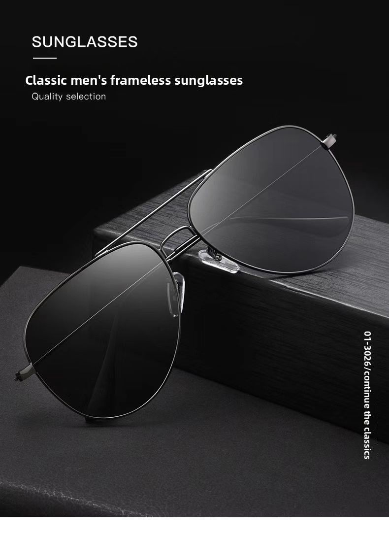 Occhiali da sole da aviatore in metallo con doppio ponte, montatura grande, protezione UV, per uomo e donna_voghion.com