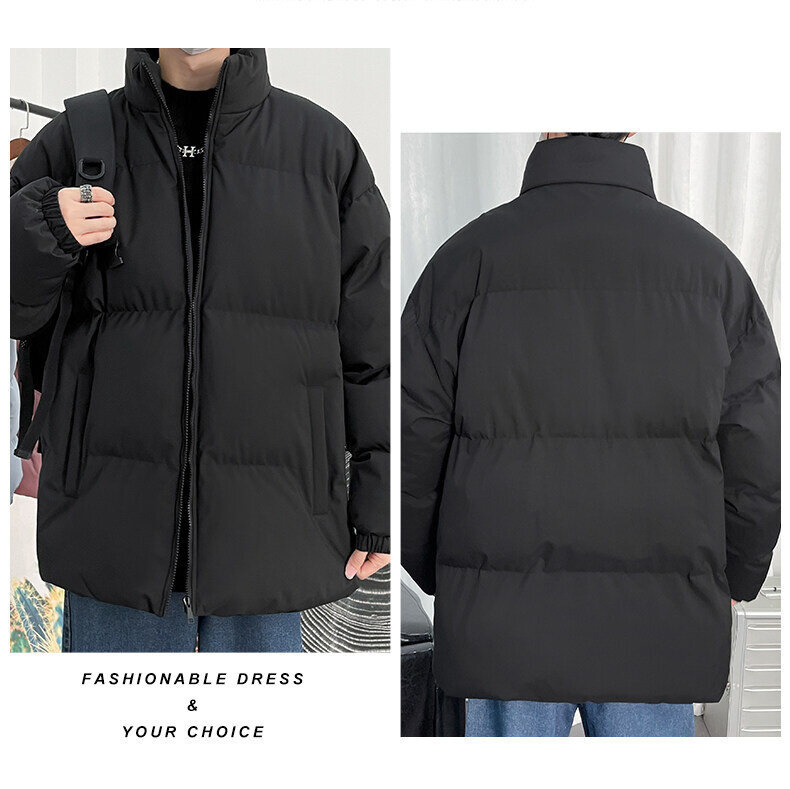Nuovo Cappotto di Cotone 2023 Autunno/Inverno Pane Vestito Coppia Inverno Cappotto Ispessito Cappotto di Cotone da Uomo e da Donna Taglie Forti_voghion.com