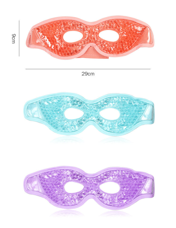 Wiederverwendbare PVC-Gelperlen-Augenmaske, Kühlmasken, Anti-Augenringe, Augen, Entspannung, Eiskompresse, Schlafhilfe, Kältetherapie, Schlafmaske_voghion.com