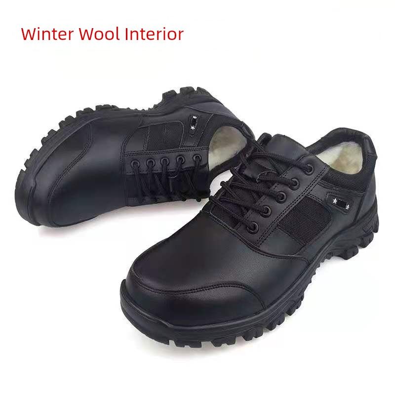 Authentic Goods Training Outdoor Leather Mesh Surface Spring And Autumn Men 'S Shoes_voghion.com