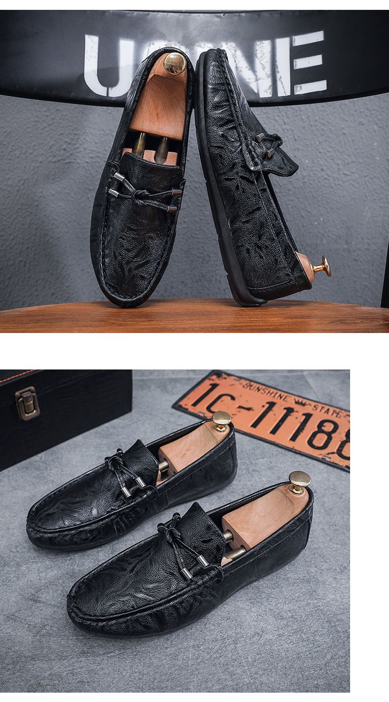 SHLIANG Marke Männer Loafers Leder männer Casual Schuhe Mokassins Slip Auf Boot Schuhe Mode Quaste Fahren Wohnungen X0012_voghion.com