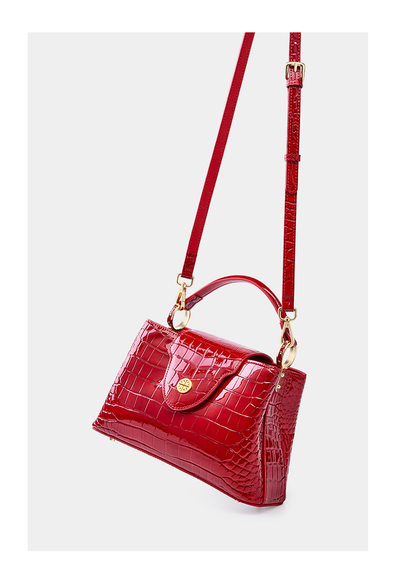 Luxury Cowhide Women's Casual Fashion Solid 2023 Shoulder Zipper New Dinner Handheld Big Bag_voghion.com