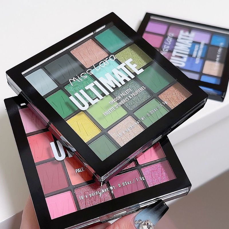 Misslara 16 Color Eye Shadow Matte Pearlescent European And American Makeup Beginners Colorful Eye Shadow Plate_voghion.com