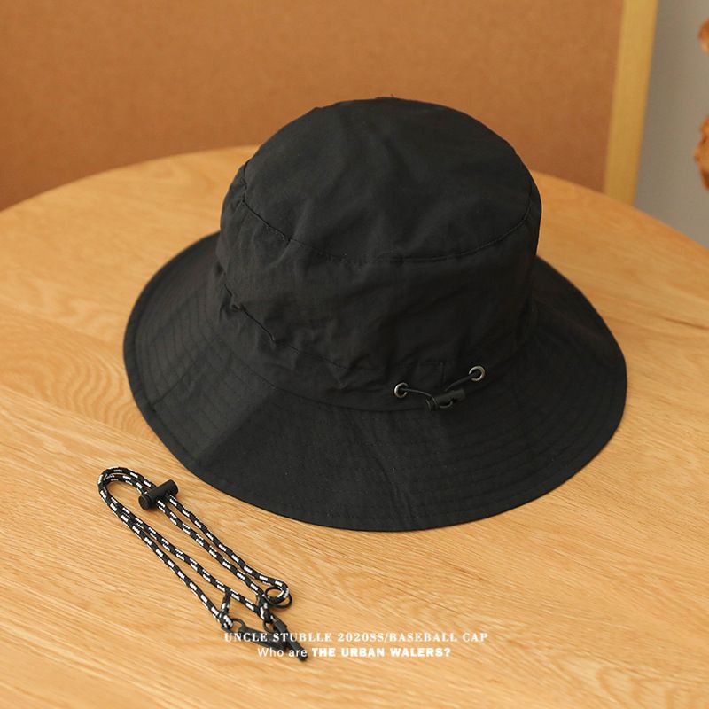 Cappelli da uomo, unisex, cappello da pescatore impermeabile ad asciugatura rapida, tesa larga, protezione solare UPF 50+, design pieghevole per escursionismo, pesca e attività all'aperto._voghion.com