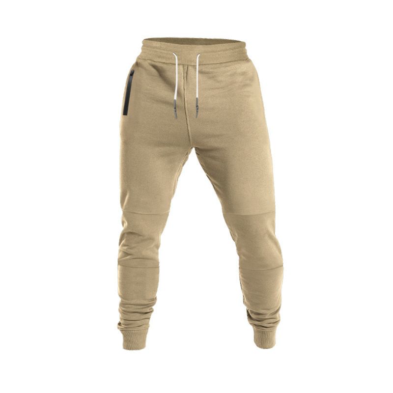 Leichte Jogginghose für Herren, atmungsaktiv, zum Wandern, Joggen, Laufen, Stretch, für Übungen und Workouts, mit Reißverschlusstasche_voghion.com