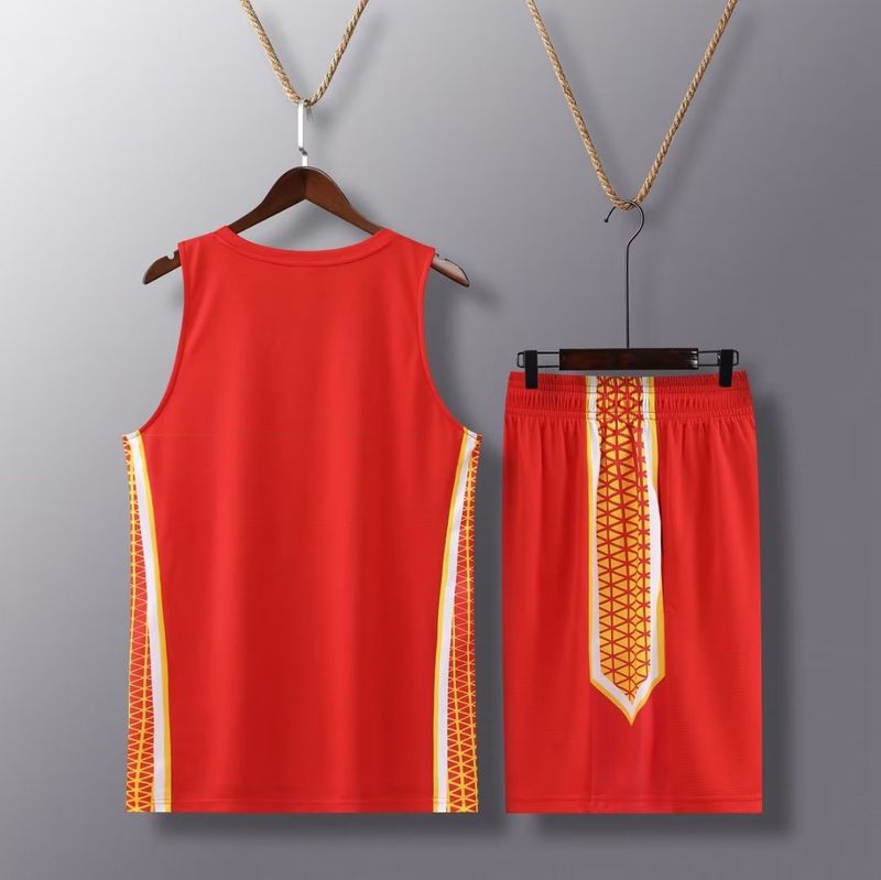 Terno de basquete americano com camisa, colete estampado, treinamento de tamanho europeu, uniforme de equipe de competição esportiva, faculdade_voghion.com