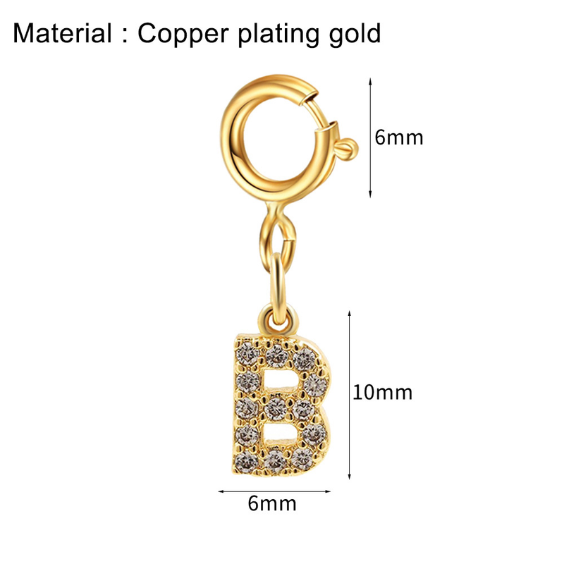 Fashion Letter Necklace DIY Jewelry Accessories Stainless Steel Female Clavicle Chain_voghion.com