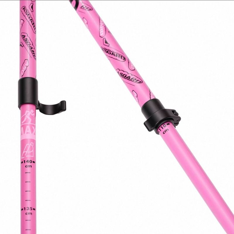 Asgard Outdoor Powder Walking Sticks Aluminum Alloy Multi-Functional Ski Poles_voghion.com
