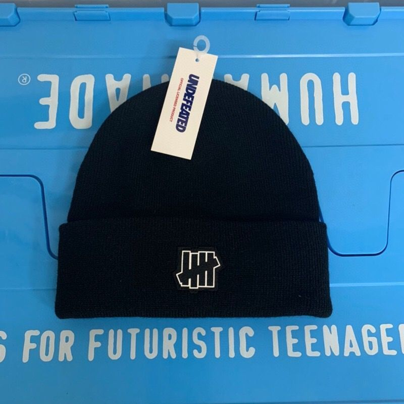 UNDEFEATED Five Bar Kalter Herbst Winter Woolen Herren und Damen Freizeit Warme Strickmütze Paar Trend_voghion.com