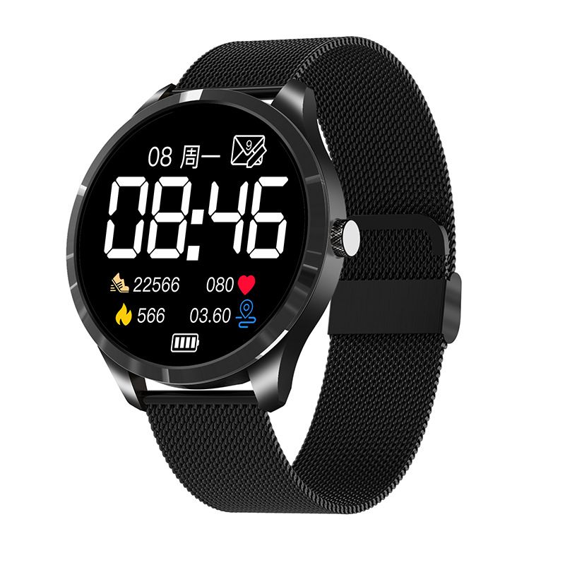 Q9L Çok Fonksiyonlu Akıllı İzleme Kalp Atış Hızı Kan Basıncı Bluetooth Saat Spor İş Yetişkin Bilekliği_voghion.com