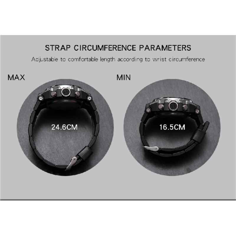 SANAD Top Luxury Men's Watch Sports Watch 5ATM Waterproof and Shockproof Alloy Dial Quartz Clock Casual Men's Watch_voghion.com