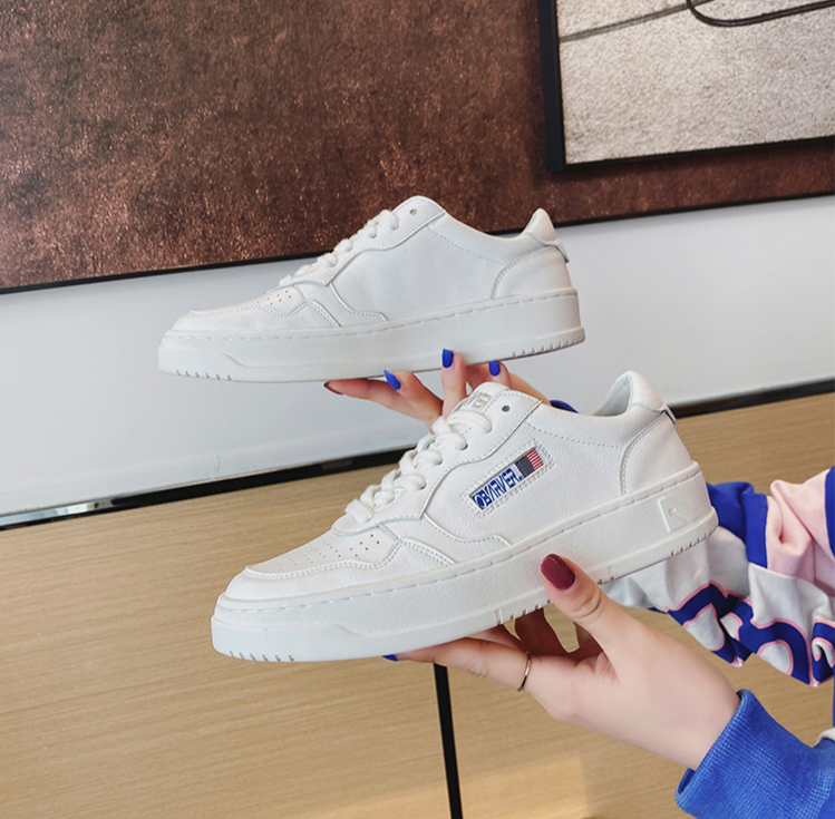 Instagram Genuine New Casual Women's Thick Sole Heightened Sneaker Board Shoes_voghion.com