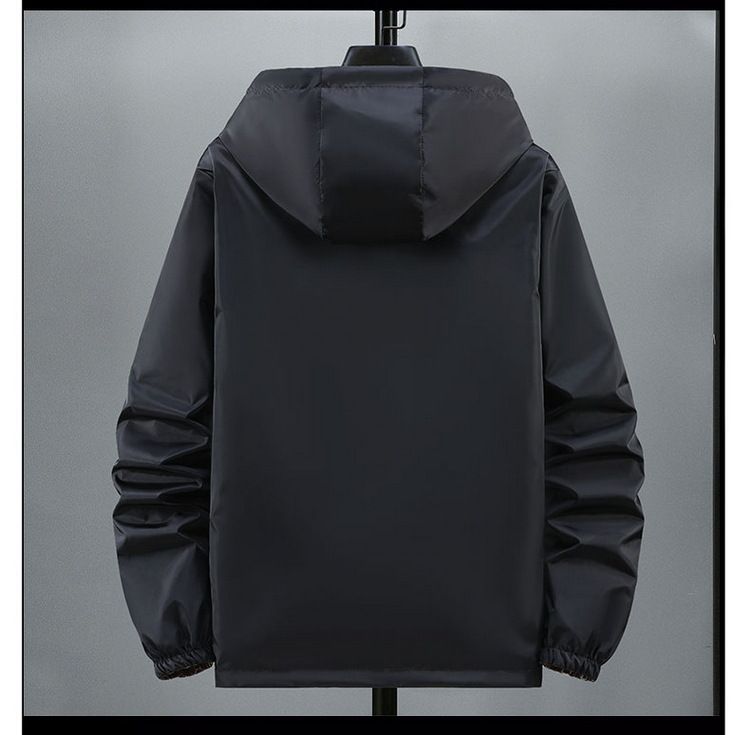 Neue Herbstjacke im europäischen Stil für die Freizeitkleidung von Männern, doppelseitiges Oberteil mit Kapuze_voghion.com