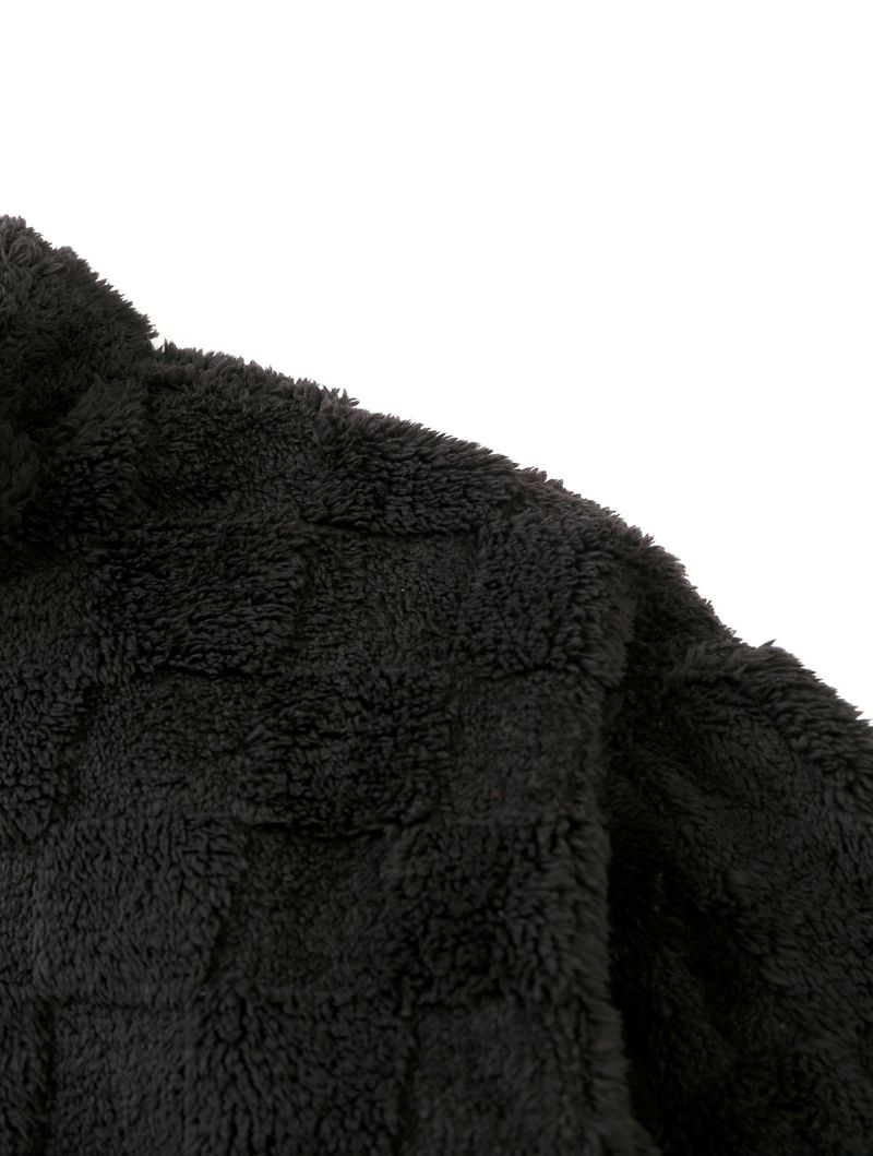 Leichtes Herren-Kapuzensweatshirt mit halbem Reißverschluss, lässiger Langarmpullover für Herbst und Winter, atmungsaktiv und bequem, schmale Passform, einfarbig_voghion.com