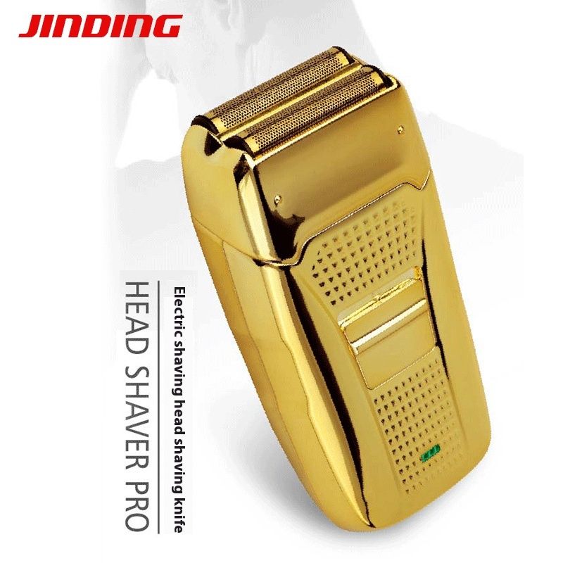 Jinding New Electric Shaver, Reciprocating Blade, Rechargeable Shaving Head, USB Dual Blade_voghion.com