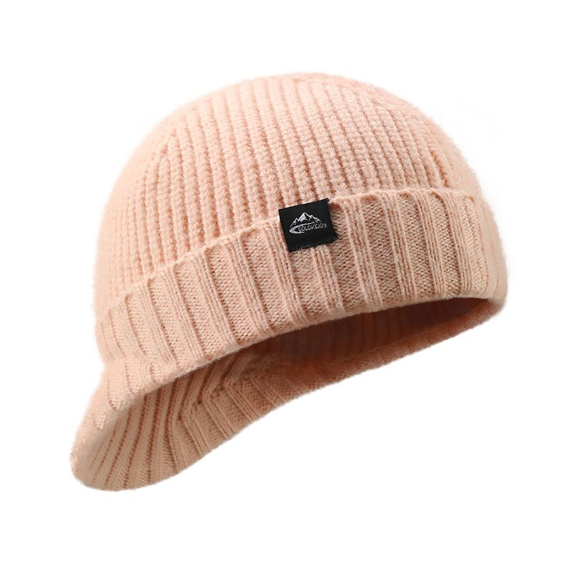 New Winter Knitted Ski Duck Tongue for Men Women Outdoor Cycling Windproof and Warm Wool Cold Hat DMZ94_voghion.com