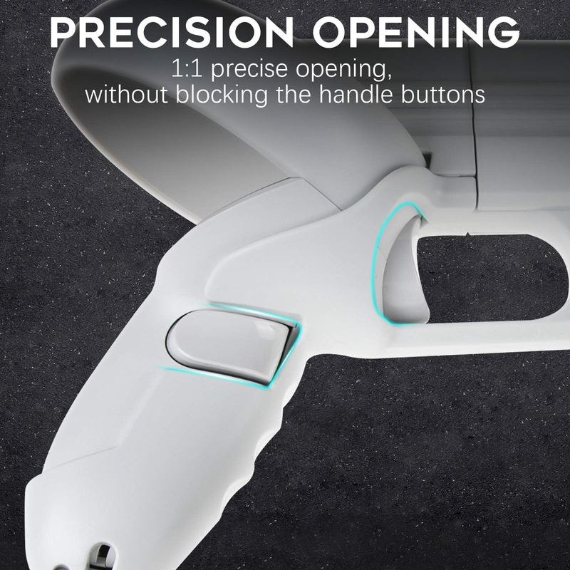 VR Shooter Games Pistool voor Oculus Quest 2 Gun Stock Controller Handvat Grip Verbeterde FPS Gaming Experience voor Quest 2 Case_voghion.com