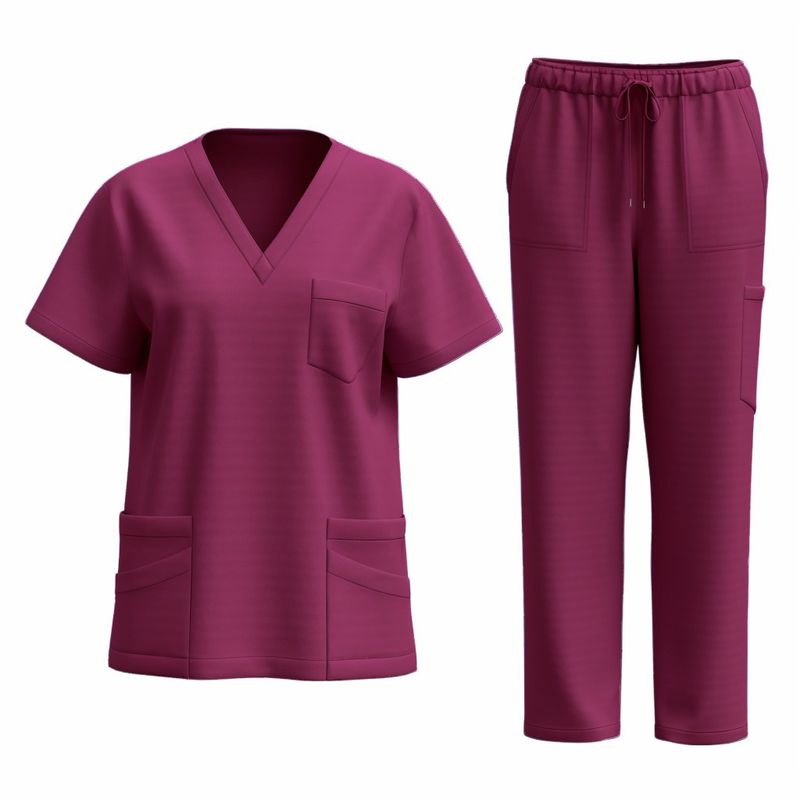 Roupas femininas para lavar as mãos, roupas médicas femininas, ternos divididos, roupas médicas_voghion.com