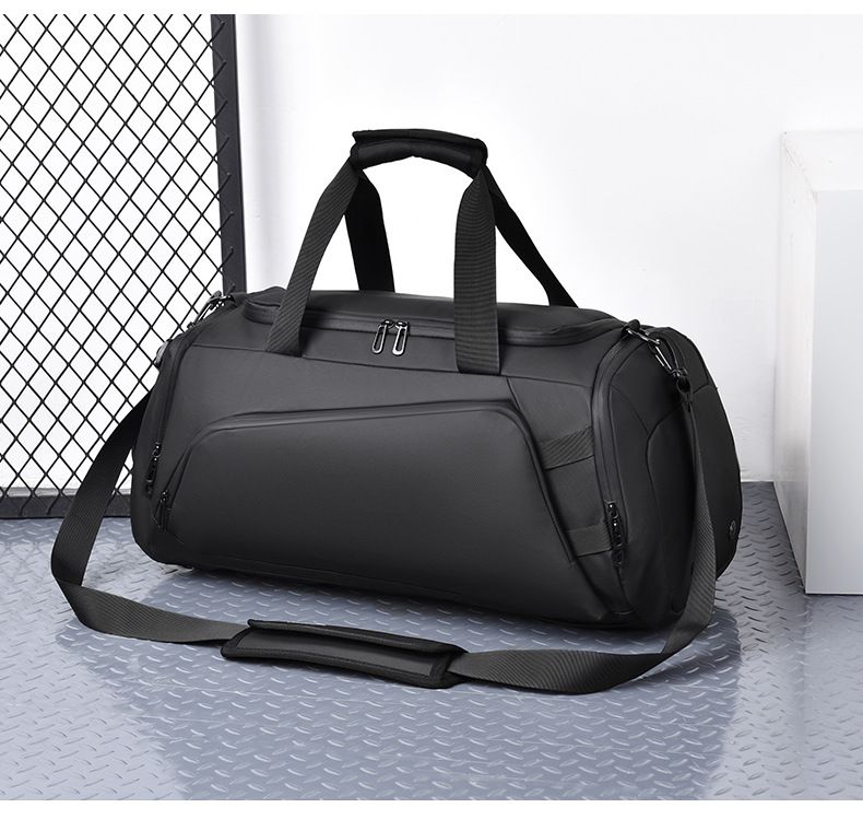 Travel Bags Men's Fitness Bag, Dry And Wet Separation, Portable Shoulder Bag, Training Sports Bag, Large Capacity Luggage, Backpack, Travel Bag_voghion.com