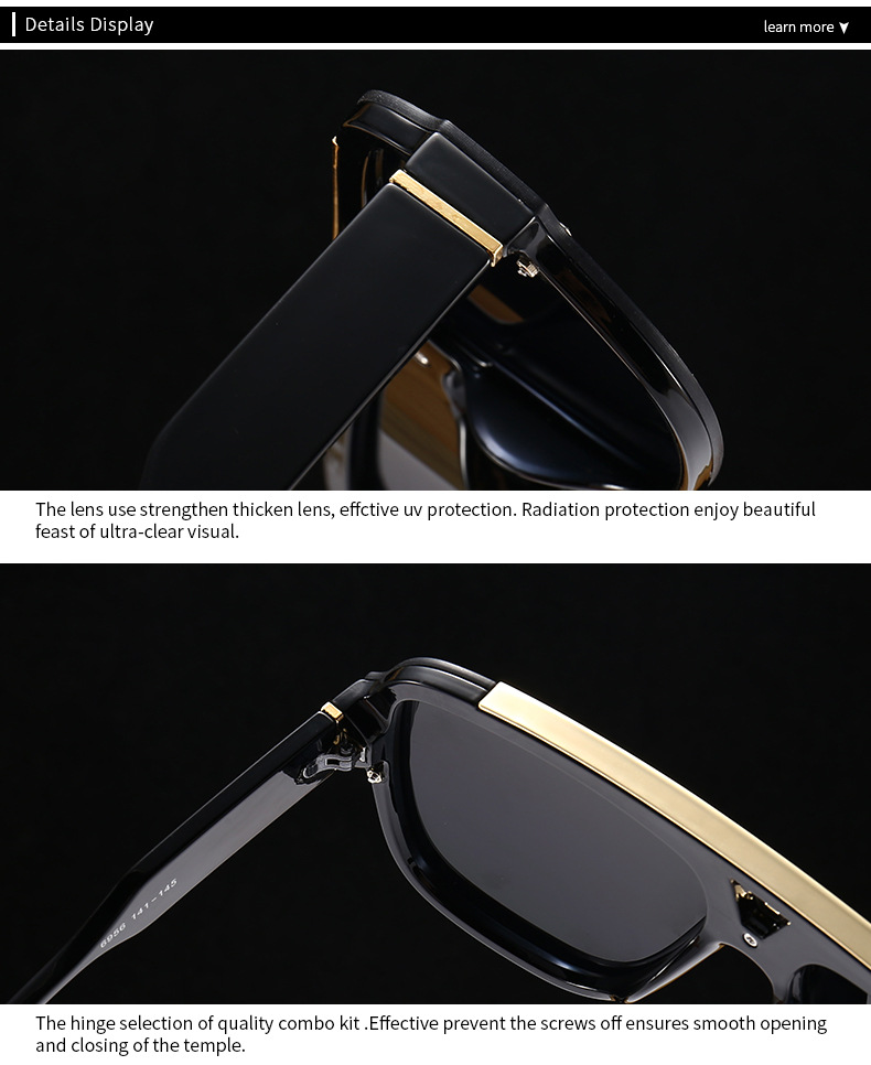 Occhiali da sole Polarizzatore antiriflesso anti-UV Coppia occhiali da sole_voghion.com