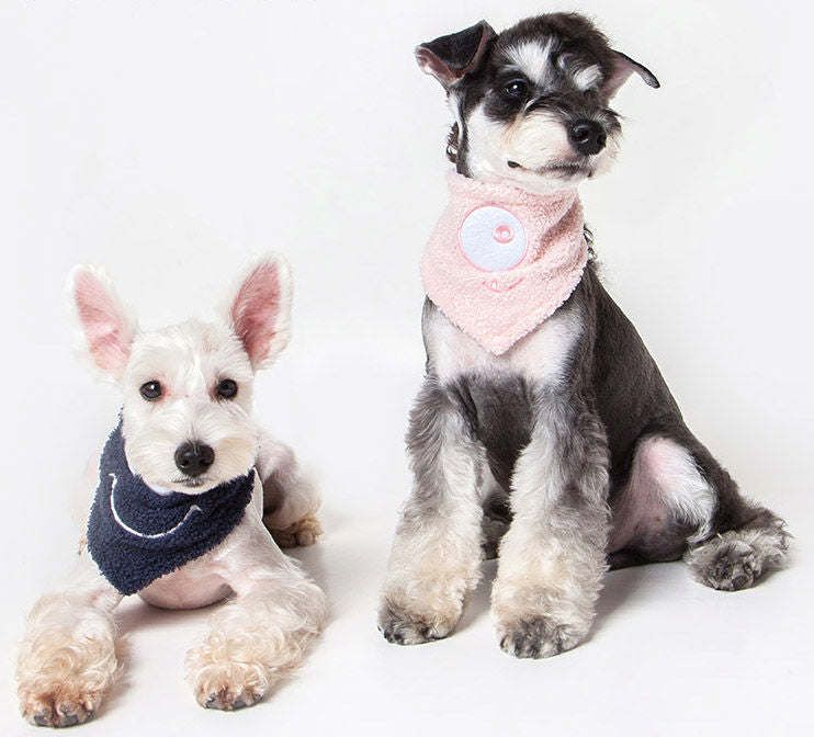 Touchdog 'Dizzy-Eyed Cyclops' Cotton Velcro Dog Bandana and Scarf_voghion.com