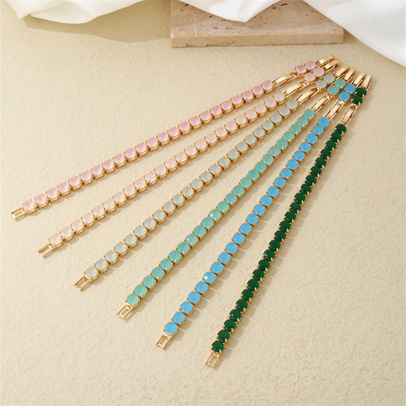 Bracciale 6.0 che cambia colore - Bracciale multi-estensione in zircone (acciaio 316L, chiusura magnetica)_voghion.com