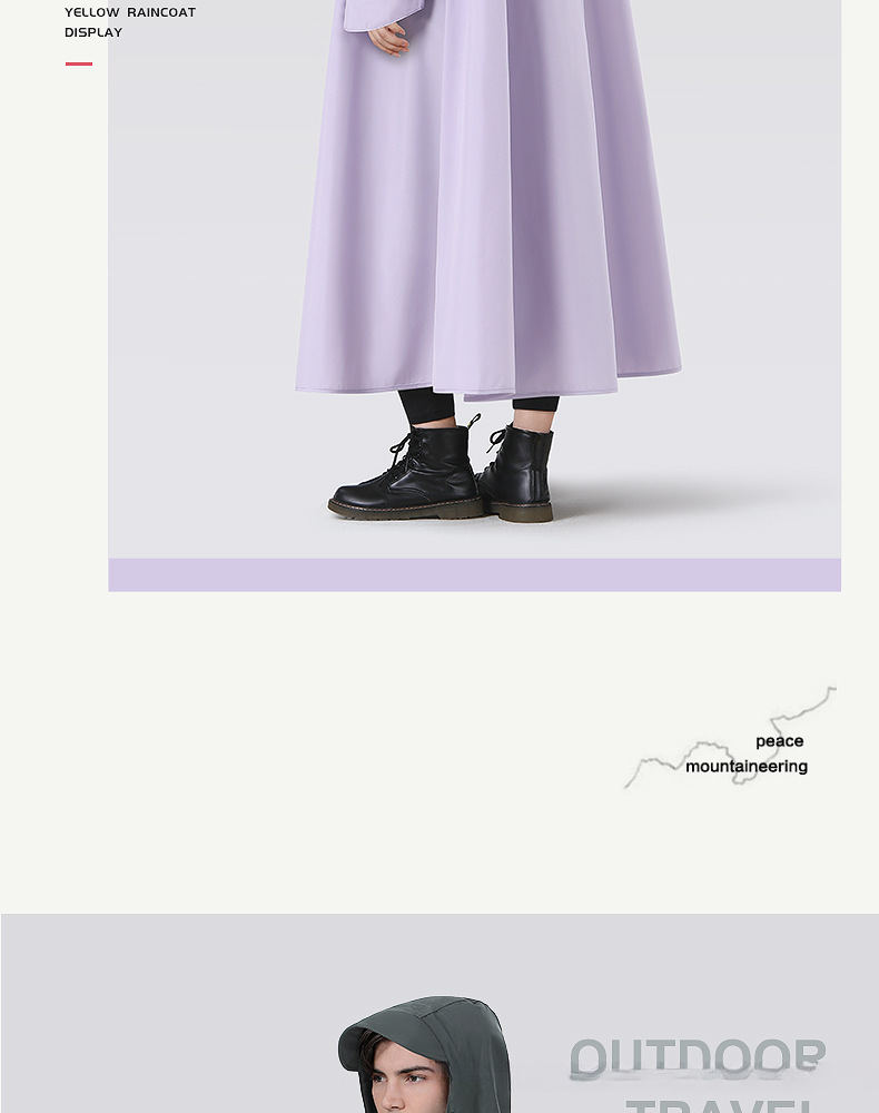 Beimei Elektroroller-Regenmantel, verdickter und verlängerter Ganzkörper-Regenschutz für Erwachsene, Unisex-Poncho_voghion.com