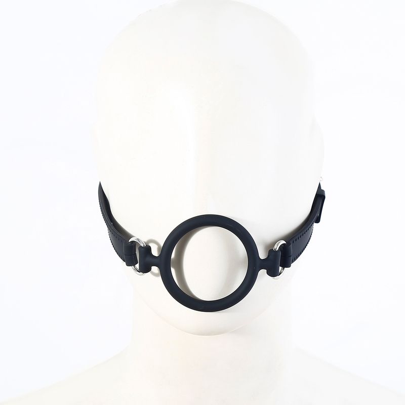 Sex Products Bondage Sex Ball Loose Racket Silicone Lock Buckle With Lock Open Mouth Toy Equipment_voghion.com